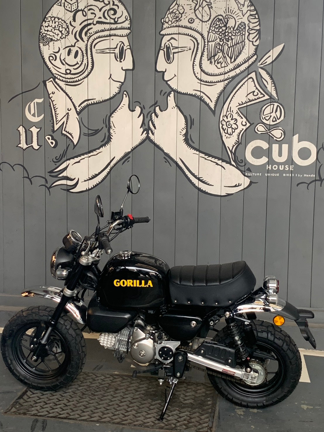 G+Note Gorilla Tank & Seat Set for Monkey125