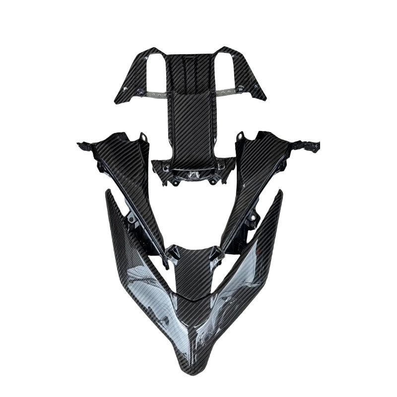 G+Note Forza350 Carbon Pattern 4 cover 2023-2025 Racing front set