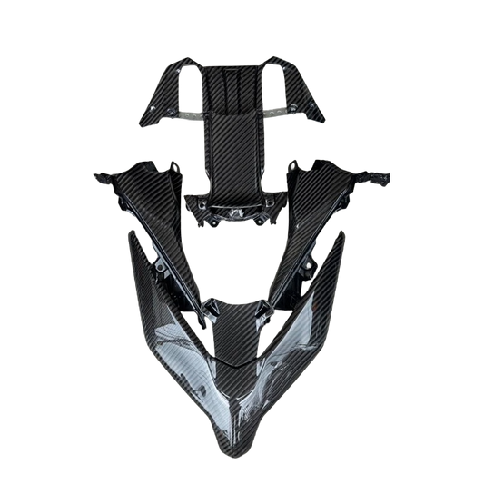 G+Note Forza350 Carbon Pattern 4 cover 2023-2025 Racing front set