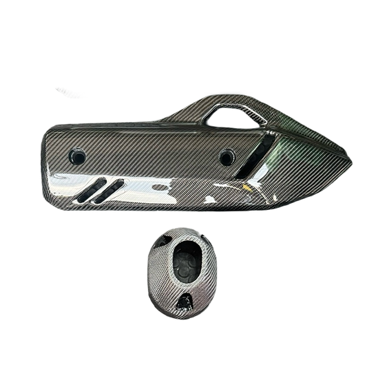 G+Note PCX160 Carbon Pipe Cover / Pipe End 2021-2024