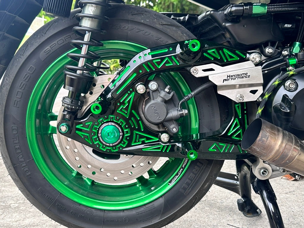 G+Note Forza350 Two-tone swingarm