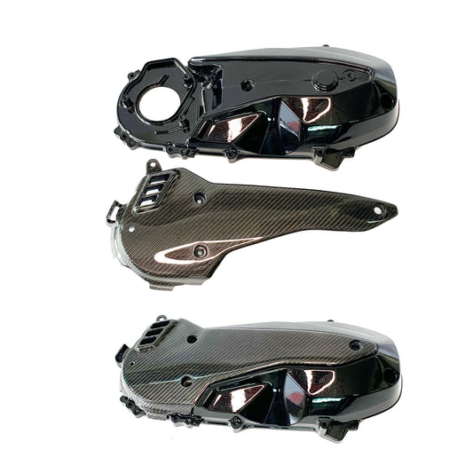 G+Note PCX Black Pearl Color Crankcase / Carbon Crankcase Head Engine Cover 2021-2023